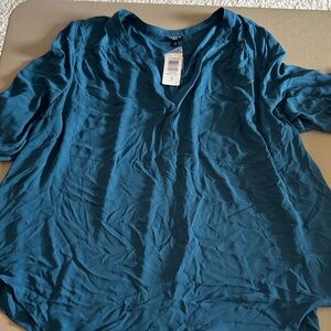 Torrid Teal Blouse for Women